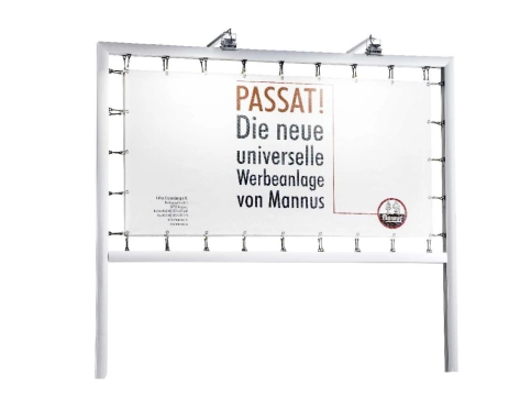 Passat Transparentanlage im Freigelände