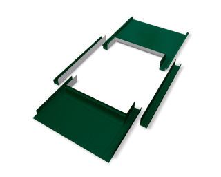 PREFA R 114x78-160 P.10 moosgrün 1140x780-1600 mm, 06 P.10 Moosgrün