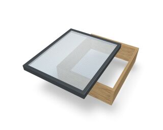 PREFA Deckel-600 P.10 dunkelgrau 19 P.10 Dunkelgrau