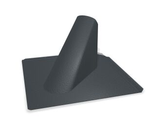 PREFA Einf. DR44 ST P.10 dunkelgrau stucco, 19 P.10 Dunkelgrau