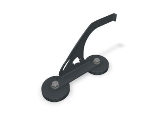 PREFA EN 517 B DS-Haken P.10 dunkelg Profilquerschnitt:30x6 mm