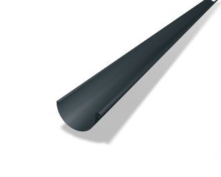 PREFA Dachrinne 25/3m anthrazit 02 Anthrazit
