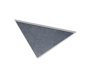 PREFA DR44 END ST P.10 steingrau stucco, 43 P.10 Steingrau