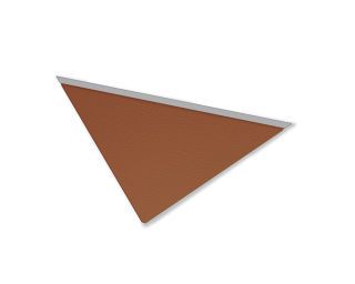 PREFA DR44 END ST P.10 ziegelrot stucco, 04 P.10 Ziegelrot