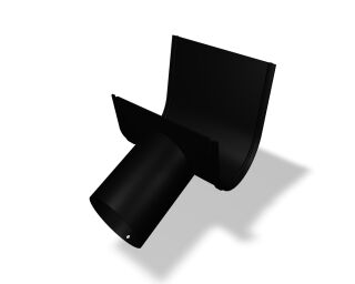 PREFA Schrägst. 100 P.10 schwarz 03 P.10 Schwarz