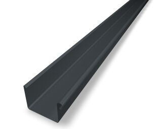 PREFA K-Rinne 40/3m P.10 dunkelgrau 19 P.10 Dunkelgrau