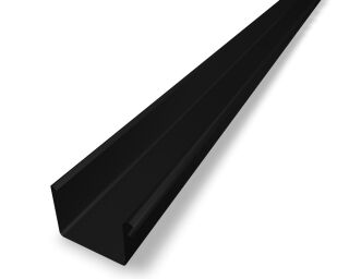 PREFA K-Rinne 40 P.10 schwarz 03 P.10 Schwarz