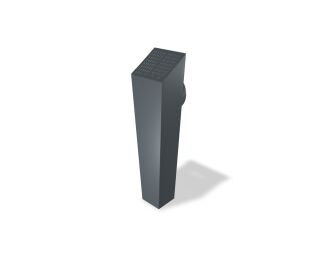 PREFA Q-Speier 100x100 P.10 dunkelgr 19 P.10 Dunkelgrau