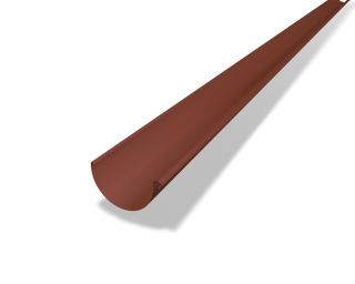 PREFA Dachrinne 25/3m oxydrot 05 Oxydrot