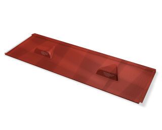PREFA FM FX.12 GR P.10 oxydrot glatt 05 P.10 Oxydrot