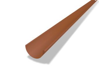 PREFA Dachrinne 25/3m ziegelrot 04 Ziegelrot