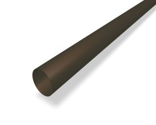 PREFA Rohr 80 P.10 braun 01 P.10 Braun