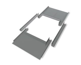PREFA V 114x118-140 P.10 hellgrau 114x118-140 cm, 07 P.10 Hellgrau