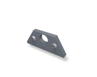 PREFA Sailerklemme EINF.P.10 steingr 43 P.10 Steingrau