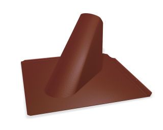 PREFA Einf. DR44 ST P.10 oxydrot stucco, 05 P.10 Oxydrot