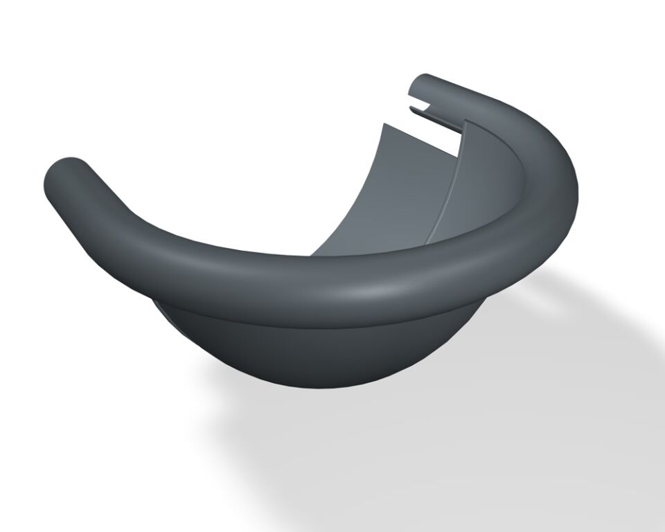 PREFA VK-Kugel 33 P.10 dunkelgrau 19 P.10 Dunkelgrau