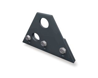 PREFA Sailerklemme DOP.P.10 anthrazi 02 P.10 Anthrazit