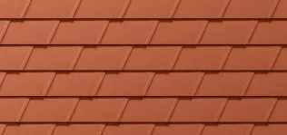 04 Ziegelrot (ähnlich RAL 8004), Oberfläche P.10