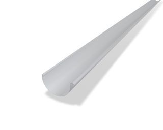 PREFA Dachrinne 25/3m silbermetallic 12 Silbermetallic