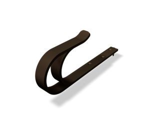 PREFA EN 517 B DS-Haken P.10 nussbra Profilquerschnitt:30x6 mm