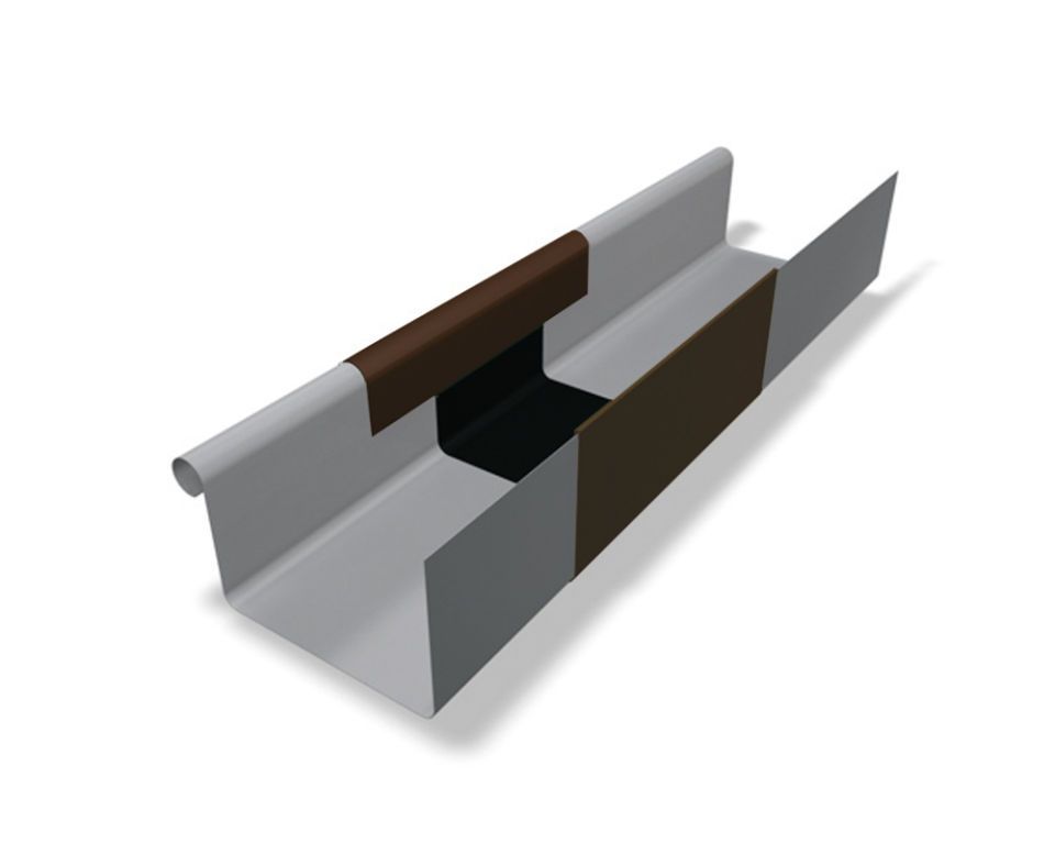PREFA Blende für Kastenrinnendila