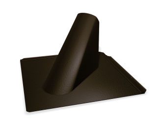 PREFA Einf. DR44 ST P.10 nussbraun stucco, 11 P.10 Nussbraun