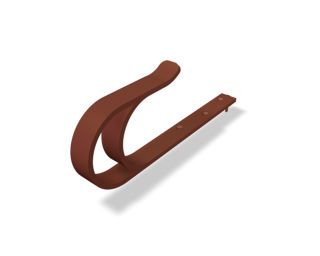 PREFA EN 517 B DS-Haken P.10 oxydrot Profilquerschnitt:30x6 mm