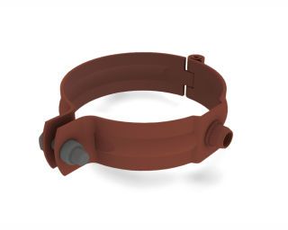 PREFA Schelle 120 ohne Dorn oxydrot 05 Oxydrot