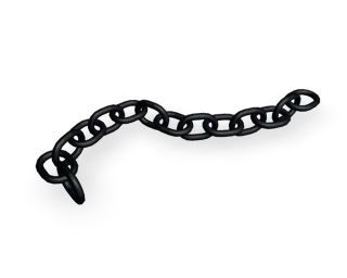 PREFA Ablaufkette P.10 schwarz 03 P.10 Schwarz