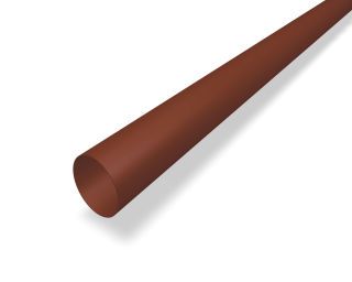 PREFA Ablaufrohr 100 oxydrot 05 Oxydrot