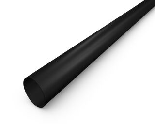 PREFA Rohr 60 P.10 schwarz 03 P.10 Schwarz