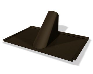 PREFA Einf. R16 ST P.10 nussbraun stucco, 11 P.10 Nussbraun