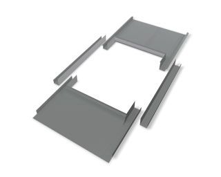 PREFA R 94x78-118 ST P.10 hellgrau 940x780-1180 mm, 07 P.10 Hellgrau