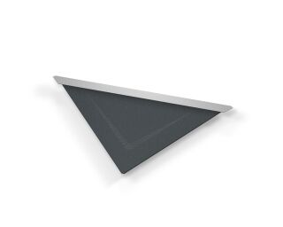 PREFA DR 29 END ST P.10 dunkelgrau stucco, 19 P.10 Dunkelgrau