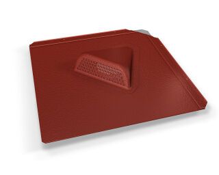 PREFA FM DR.44 GL P.10 oxydrot glatt 05 P.10 Oxydrot