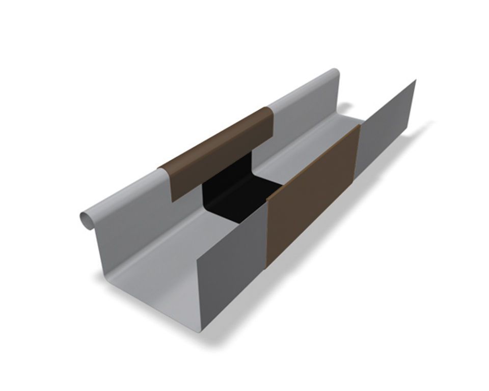 PREFA Blende für Kastenrinnendila