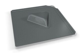 PREFA FM DR.44 GL P.10 hellgrau glatt 07 P.10 Hellgrau
