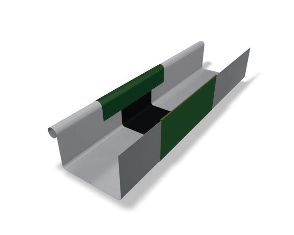 PREFA Blende für Kastenrinnendila