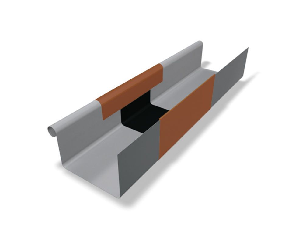 PREFA Blende für Kastenrinnendila