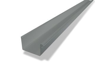 PREFA Kastenrinne 33/3m hellgrau 07 Hellgrau