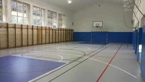 Sporthalle nachher