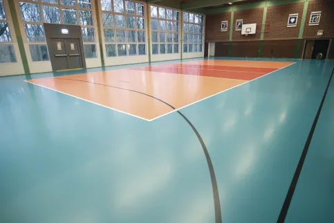 Sporthalle Tönnis nachher