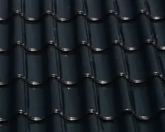 Nibra® Hohlfalz-Ziegel „H 14” – schwarz edel-engobiert (glasiert)
