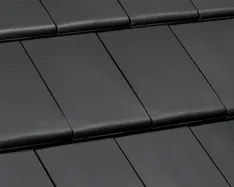 Nibra®-Glattziegel „G 10 PRO” – dunkelgrau matt engobiert
