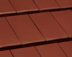 Nibra®-Glattziegel „G 10 PRO” – rot engobiert