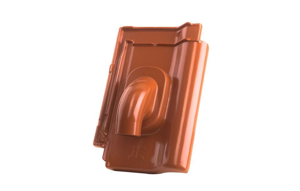 Flachdachziegel J11v Solardurchgang
