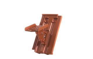 Doppelmulden-Falzziegel Z2 Sicherheitstritt