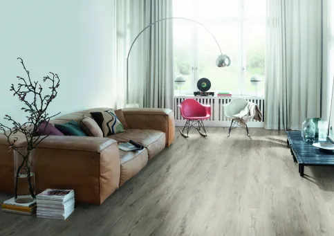 KERMOS Laminat Diele (7 mm) - Taupe Oak