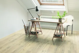 KERMOS Laminat Diele (8 mm) - Creme Oak