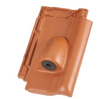 Koramic Alegra 12 T Flachdachziegel, Dachdurchgangsziegel